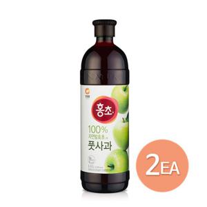 청정원 홍초 풋사과 1.5L x 2개