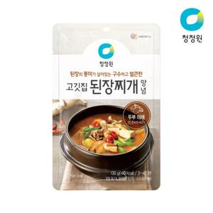 청정원 고깃집 된장찌개 양념 130g