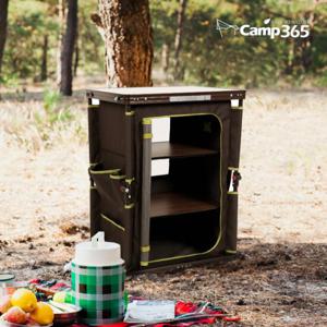 캠프365 3단 폴더블 쉘프 접이식 캠핑 캐비넷 수납장