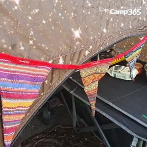 캠프365 감성 캠핑 가랜드 파티 플래그 가렌더 패턴