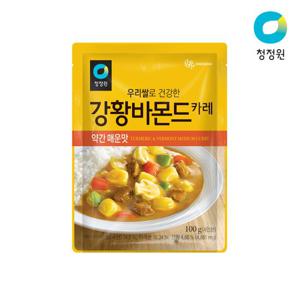 청정원 우리쌀 강황 바몬드 약간매운맛 100g