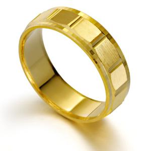 [커플레인] 남자 여자 공용 24K 금 반지 커플링 가능 3.75g