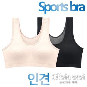 [올리비아바비]인견 스포츠브라1종(OBR2503)L~3XL