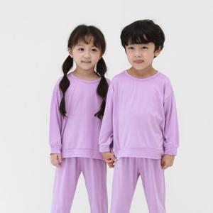 [알록달록]통실내복 퍼플 텐셀모달 아동 주니어 잠옷 (150~170호