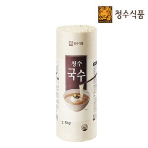 [청수식품] 청수 국수 25인분(원통) 2.5kg x 1통