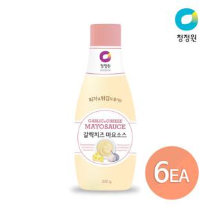 청정원 갈릭치즈 마요소스 300g x6개