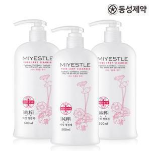 [동성제약]미에뜰 순수 여성청결제 500ml x 3개