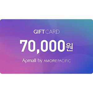 [기프티콘] 아모레퍼시픽몰 기프트카드 70,000원