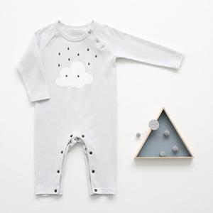 달퐁프리구름양면우주복 유아 아기 내의 상하 출산용품