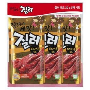 샘표 질러 부드러운 육포기획30g×3입