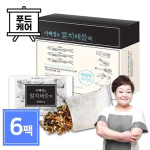 [빅마마이혜정육수] 멸치 해물 다시팩 6박스 (15g x 60개)