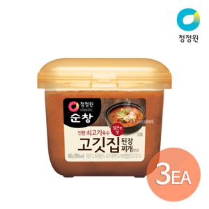 청정원 고깃집 된장 450g x 3개