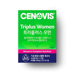[세노비스] 트리플러스 우먼 멀티비타민미네랄 (90캡슐/45일분)