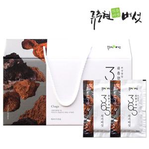 류충현버섯명장 차가버섯 진액 선물세트 30팩×80ml