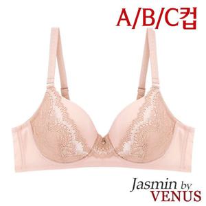 [자스민by비너스]새틴레이스 노와이어 브라1종(JBR1242)75A-90C