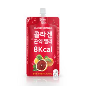 콜라겐 곤약젤리 8kcal 블러드오렌지 트리펩타이드 1000mg 함유