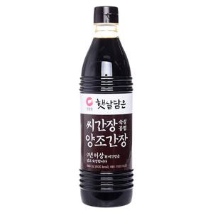 청정원 햇살담은 씨간장숙성 양조간장840ml