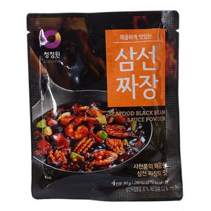 청정원 삼선짜장 분말80g