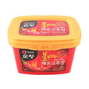 청정원 순창 100%현미 불타는매운 고추장450g