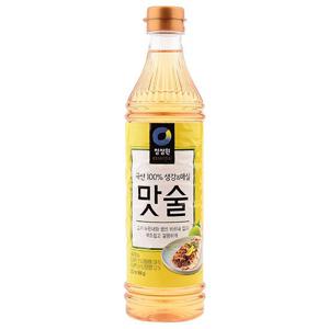 청정원 국산 100% 생강&매실 맛술830ml