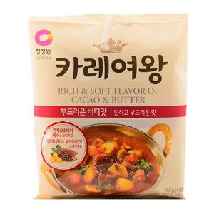 청정원 카레여왕 부드러운 버터맛108g