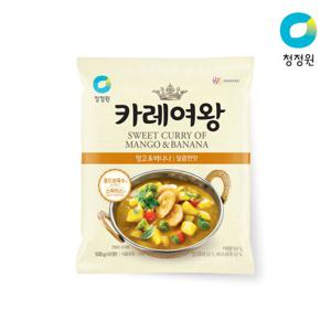 청정원 카레여왕 망고&바나나 108g