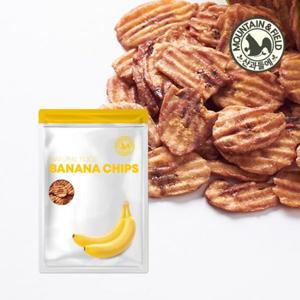 [산과들에] 달콤한 구운 바나나칩 350g