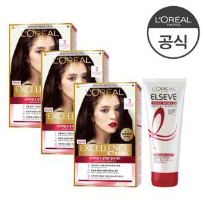 [4종] 엑셀랑스 크림 3개 + 토탈리페어5 헤어팩 170ml 1개