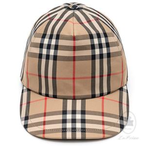 [BURBERRY] 버버리 로고 아플리케 빈티지 체크 볼캡 8026929