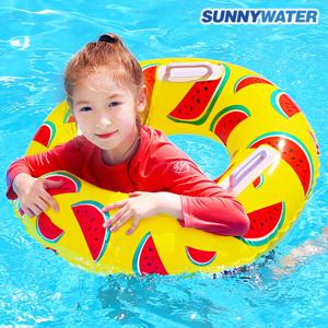 써니워터 원형 수박 튜브 75cm 물놀이튜브 원형튜브 아동 수영
