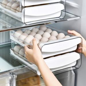 40구 계란 냉장고 보관함 케이스 서랍형 트레이