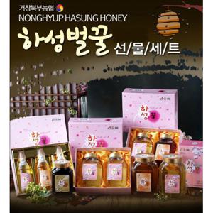 [북부농협]하성벌꿀 선물세트(아카시아꿀1kg + 야생화꿀1kg)