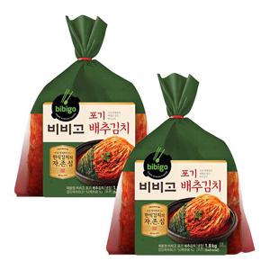 [CJ] 비비고 포기배추김치 1.8KG X 2개