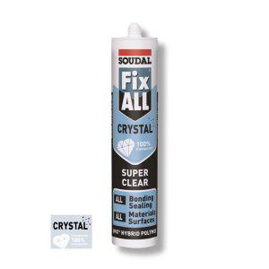 수달 픽스올 크리스탈 Crystal 강력 접착 실리콘 실란트 방수 크랙보수