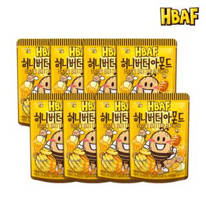 [본사직영] 바프 허니버터 아몬드 40g 8봉 세트
