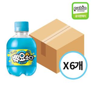 팔도 톡톡쏙쏙 뿌요소다 소다맛 245ml x 6개