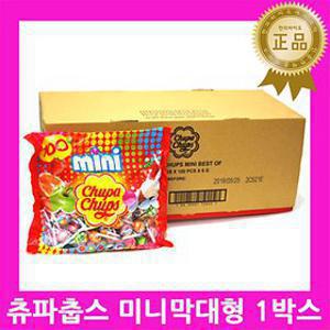 농심 츄파춥스 미니 1박스(8봉) / 추파춥스 막대사탕