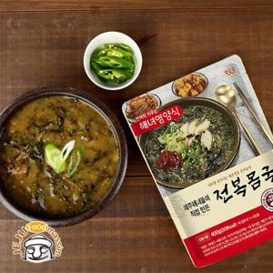 제주해녀가 만든 전복몸국 400g x 4 (제주산 모자반/전복 함유)