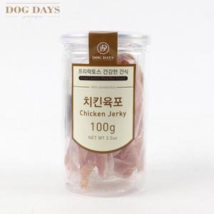 프리락토스 유산균 간식 치킨육포 100g