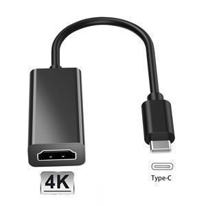 USB 타입 C 비디오 컨버터 케이블 4K USB3.1 10Gbps HDTV 어댑터 코드, USB 타입 C to HDMI-MacBook 호환 분배기