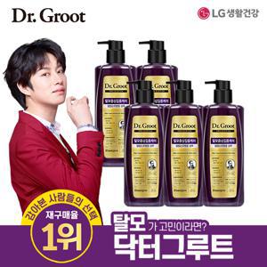 [TV CF 동일] 닥터그루트 프로비오틴 탈모완화 샴푸 400ml * 5통