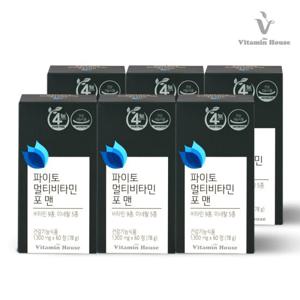 [비타민하우스]파이토 멀티비타민 포맨 6병(12개월분)/자연유래