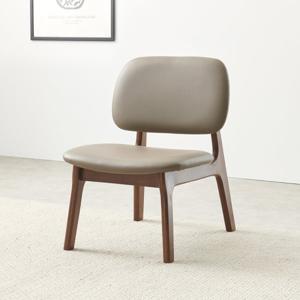 라로퍼니처 레스트 고무나무 원목 낮은 식탁 의자