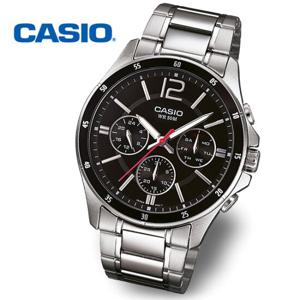 [정품] CASIO 카시오 남성 정장 메탈시계 MTP-1374D-1AVDF