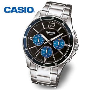 [정품] CASIO 카시오 남성 정장 메탈시계 MTP-1374D-2AVDF