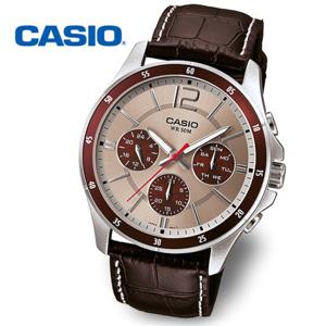 [정품] CASIO 카시오 남성 정장 가죽시계 MTP-1374L-7A1VDF