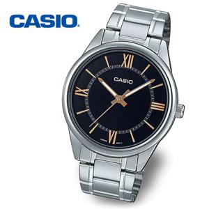 [정품] CASIO 카시오 MTP-V005D-1B5 남성 야광 메탈 손목시계