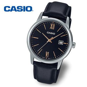 [정품] CASIO 카시오 MTP-V002L-1B3 남성 가죽 수능 손목시계