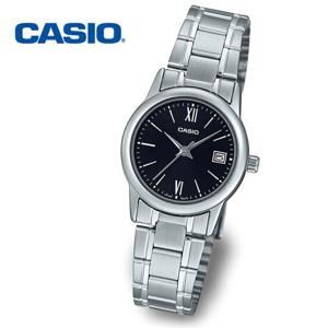 [정품] CASIO 카시오 LTP-V002D-1B3 여성 정장 메탈 손목시계