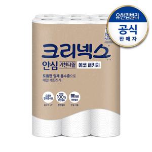 [크리넥스] 안심 키친타올 에코패키지 [120매x12롤]